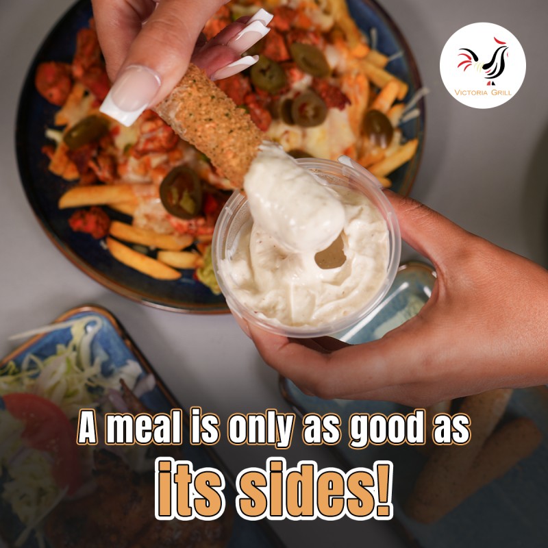 Victoria Grill Mozarella Sticks with Sauce in East Kilbride